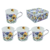 shumee Komplet 4 skodelic - Pansy (FBCh)