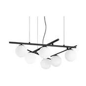 Ideal Lux - LED lestenec na kablu ATLAS 6xG9/3W/230V črna