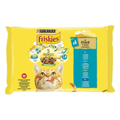 Friskies mokra hrana u umaku - s lososom, tunom, sardelom i bakalarom 6 x (12 x 85 g)