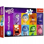 Trefl Puzzle - Inside Out 2, 60 delov - 1 kos.