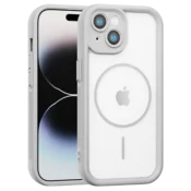 Bumper MagSafe maska za iPhone 15 Plus - siva