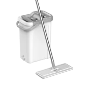 Teesa Čistilna krpa z dvokomornim vedrom New Clean R19 7,5 l + 2 blazinici iz mikrovlaken TSA0046 (5901890067492)