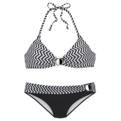 JETTE Bikini  črna / bela