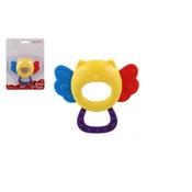 Teddies Gomoljček/igračka sova iz plastike 11x10cm na kartici 0m+