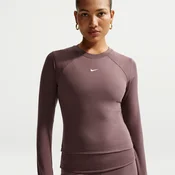 Nike Chill Knit Womens Tight Long-Sleeve Ribbed Top