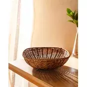 MADAME COCO Bella Cinija, Velicina L, 23.5x23.5x7.5cm, Braon