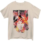 The Doors Jim Face Fire Natural M Majica