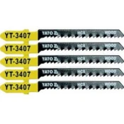 YATO Žagin list za vbodno žago 75 mm za les TPI13 5 kosov