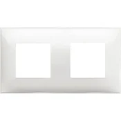 CLASSIA DEKORATIVNI OKVIR 2+2M 71mm DVOJNI BEL R4802M2RW