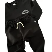West River Komplet trenerka za bebe Autici, Crna