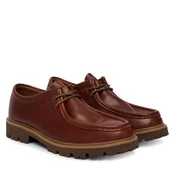 Nizki čevlji Clarks Cleyhill Seam 26186417 Rjava