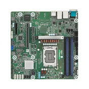 ASRock W880D4U, 1xSKT LGA 1851, Intel Core Ultra, W880, SATA, 2xM.2, 2xGbE, IPMI