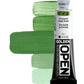 Golden Artist Colors Open Akrilna barva Chromium Oxide Green 59 ml 1 kos