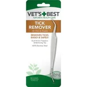 VETS BEST Pinceta za uklanjanje krpelja Tick Remover, Siva