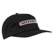 Kapa s šiltom INDEPENDENT - Bar Logo - SNP - Black - 44442288