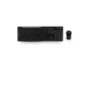 LOGITECH MK270 RF Wireless QWERTY Pan Nordic Black keyboard