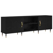 Vidaxl TV omarica Črni hrast 150 x 30 x 50 cm Konstruiran les