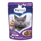 PreVital Prevital puretina i zec u želeu za macke 100g