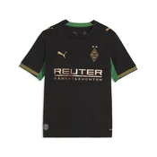 PUMA Borussia Mönchengladbach 26/27 Away Jersey Youth, Shop, Black/Archive Green, 11-12Y