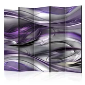 Paravan u 5 dijelova - Tunnels (Violet) II [Room Dividers] 225x172