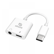 AKASA Type-C to 3.5mm Headphone Jack & Charger Adapter