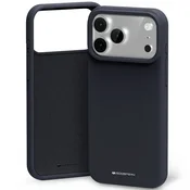 Mercury Silikonski ovitek Mercury za iPhone 17 Pro Max temno moder