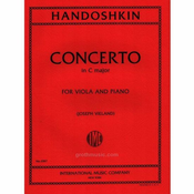 HANDOSHKIN:CONCERTO C MAJOR viola AND piano