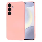 Techsuit SoftFlex silikonski ovitek za Samsung Galaxy S24 Plus - Roza KP33261