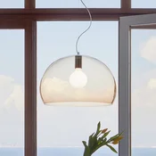 Kartell FL/Y viseča svetilka, O 52 cm, rjava - Dnevna soba/jedilnica - Dizajn - kola - Plastika