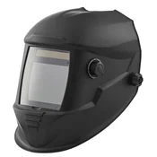 VEVOR Varilna čelada samodejno zatemnitev 100x80 mm črna