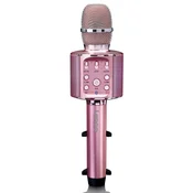 LENCO Bluetooth karaoke mikrofon sa zvucnikom i LED svjetlima