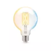 WiZ Pametna LED Sijalka Glass Globe G95 (6,7W/60W, E27) Tunable White