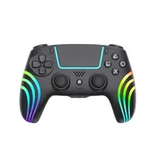 Brezžični krmilnik RGB Pro Deep Explorer - Wave B, črn (PS5)