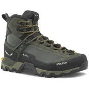 Moška obutev za uporabo na prostem Salewa MTN Trainer  3 TECH MID GTX Faded Green/Forest Night  UK 10