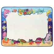WOWO XXL vodna risalna podloga 100x80 cm - set s štampiljkami