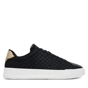Superge Tommy Hilfiger Th Court Lth Mix Monogram FM0FM06082 Črna