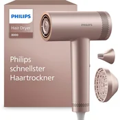 Philips Philips Series 8000 sušilo za kosu, ThermoShield Advanced, motor bez cetkica, brzo sušenje