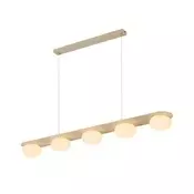 Rabalux 72462 - Viseči lestenec na kablu GLOWBELLS 5xG9/25W/230V