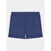 United Colors Of Benetton Kratke hlače iz tkanine 4LN6G900N Mornarsko modra Regular Fit