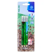 Astra Trikotni svinčnik HB Pixel One 3 kosi z ostrilom