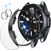 Silikonska Zaščita Tpu Za Samsung Galaxy Watch 46mm Plated Črn