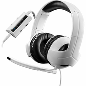 Igrace naglavne slušalice sa mikrofonom USB, 3,5 mm prikljucak Sa vrpcom Thrustmaster Y-300CPX Preko ušiju Bijela, Crna
