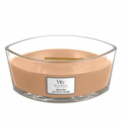 Woodwick Čoln z dišečimi svečami Gold en Milk 453 g