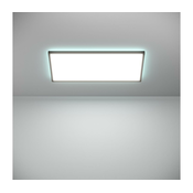 Eglo 901469 - LED RGBW Zatemnitvena zunanja svetilka ROVITO-Z 17,2W/230V 30x57cm IP44 črna