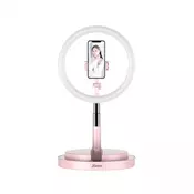 Stalak sa LED svetlom ED-Ring stand pink