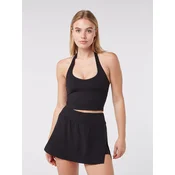 YO-GAYA Športni nederček Halter Top črna