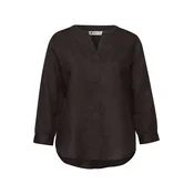 STREET ONE Bluza  temno rjava