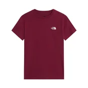 THE NORTH FACE Majica Evolution Simple Dome burgund/bela