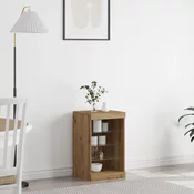 LED komoda Umjetnicki hrast 41 x 37 x 67 cm Konstruirano drvo