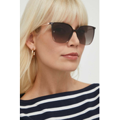 Sončna očala Tommy Hilfiger ženski, rjava barva